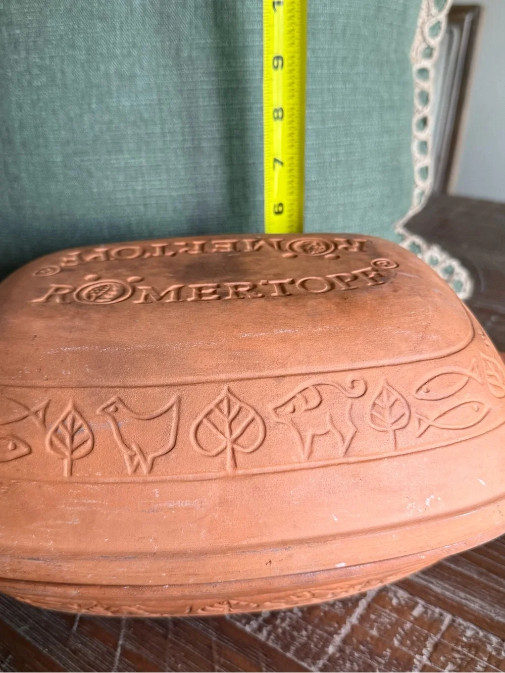 Römertopf Terracotta Clay Baker - Rustic-Steam Baking. Great for Artisan breads